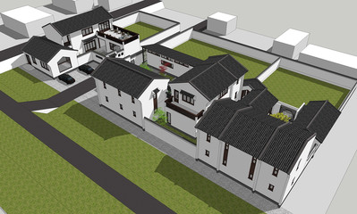 新中式鄉(xiāng)村民宿設(shè)計(jì) 于山水間，構(gòu)筑一種東方生活方式